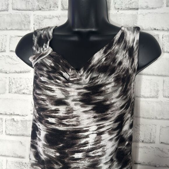 Lucy & Laurel Tie Dye Tank Top Slouch Neck Size Medium M - Picture 3 of 5